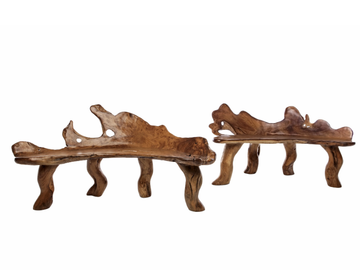RADICE - Teak garden bench by Il Giardino di Legno - view 3